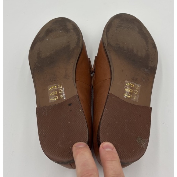 Madewell The Alex Leather Loafers English Saddle Brown Womens Size 8.5 Career - Picture 5 of 8